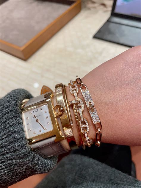 hermes ring stack